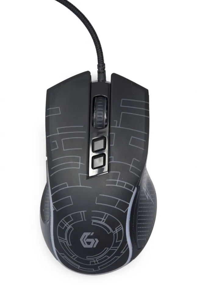 Gembird MUSG-RGB-01 Gaming mouse Black – 6. kép