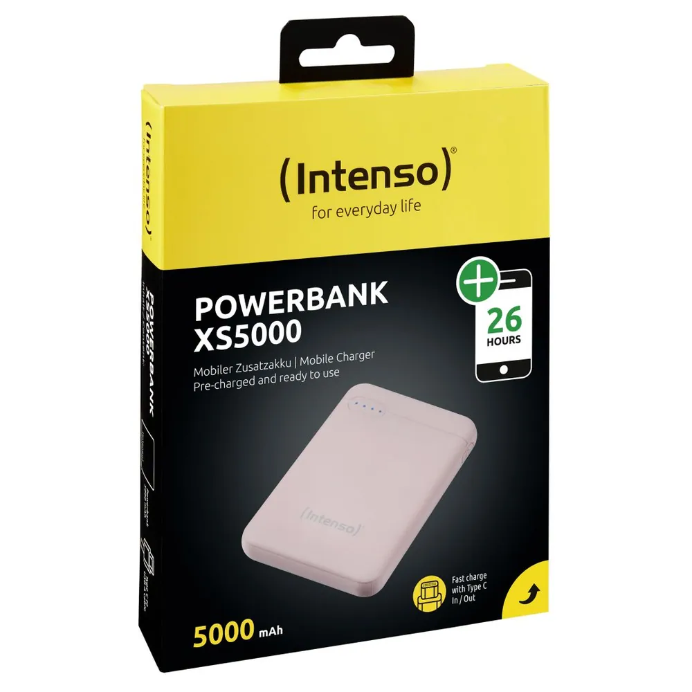 Intenso XS5000 5000mAh PowerBank Rose – 2. kép