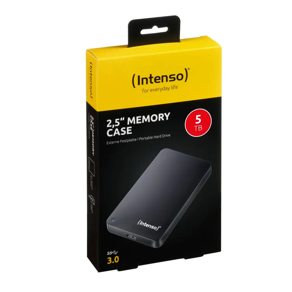 Intenso 5TB 2,5" USB3.0 Memory Case Black – 2. kép