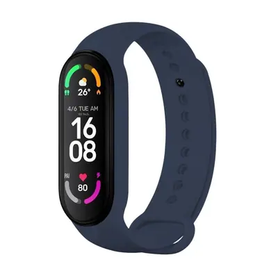FIXED Szilikon szíj Xiaomi Band 7/ Mi Band 6/ Mi Band 5 okosórákhoz, kék – 2. kép