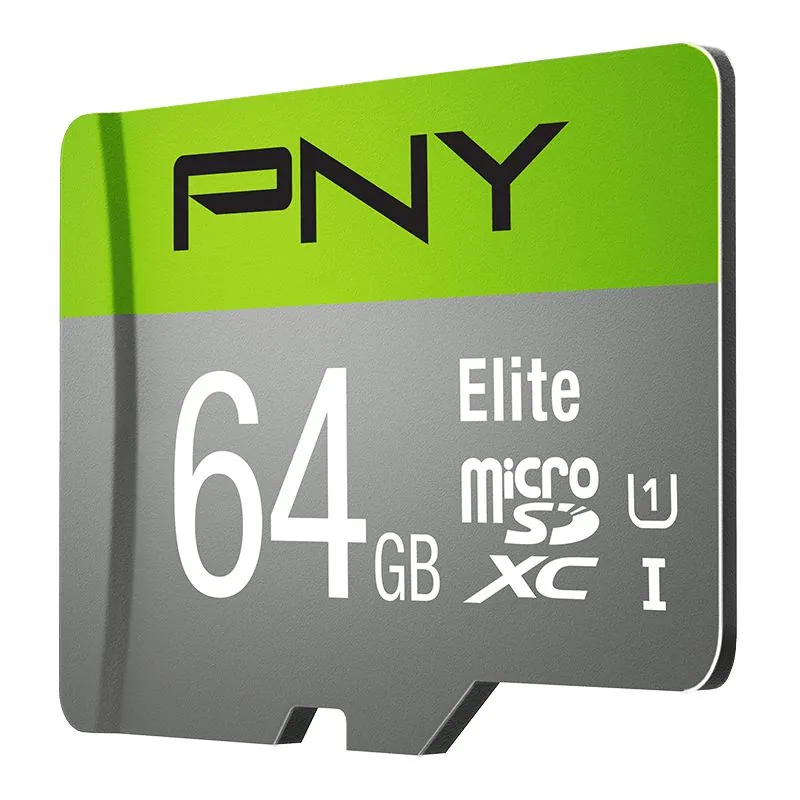 PNY 64GB microSDXC Elite Class 10 UHS-I + adapterrel – 3. kép