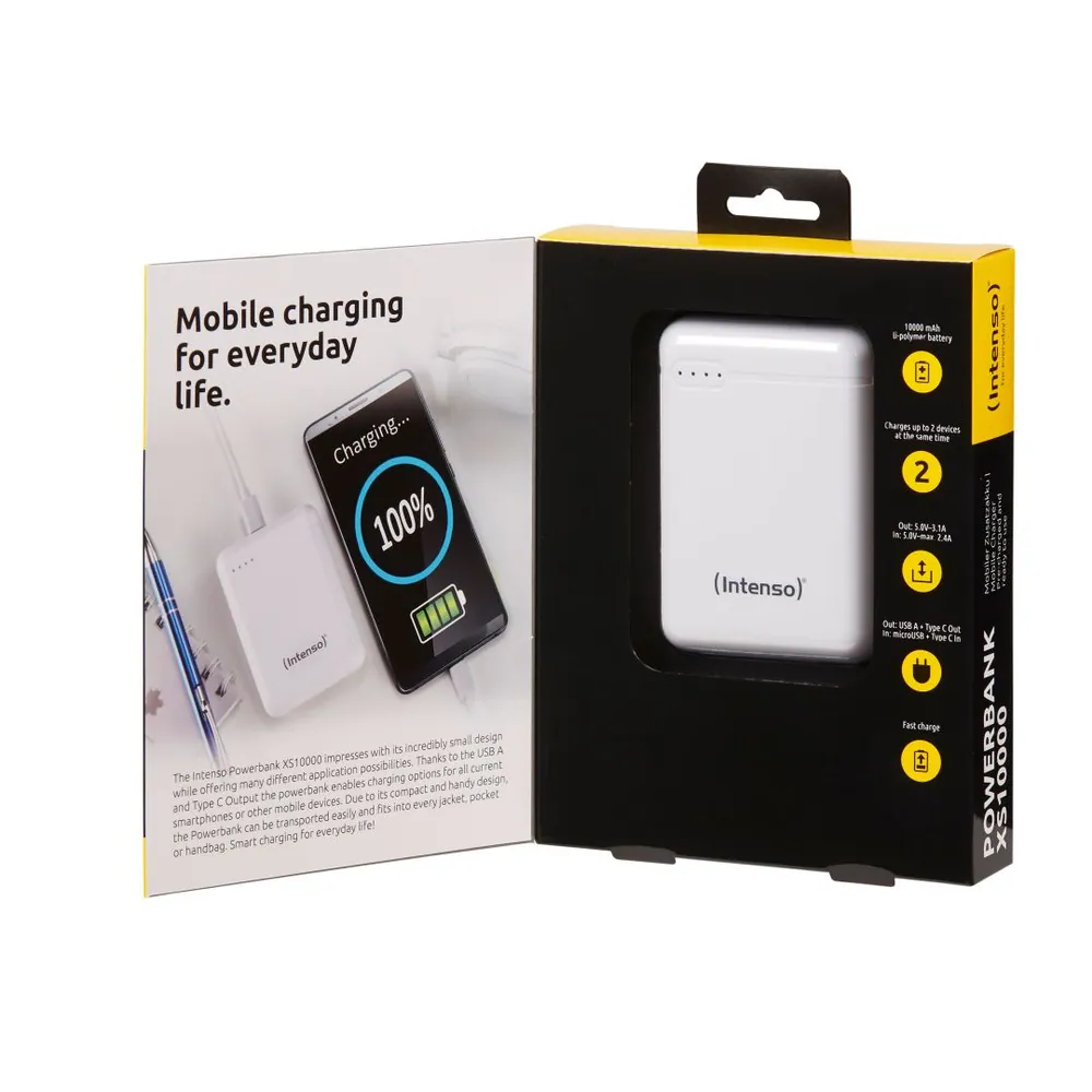 Intenso XS10000 10000mAh PowerBank White – 3. kép
