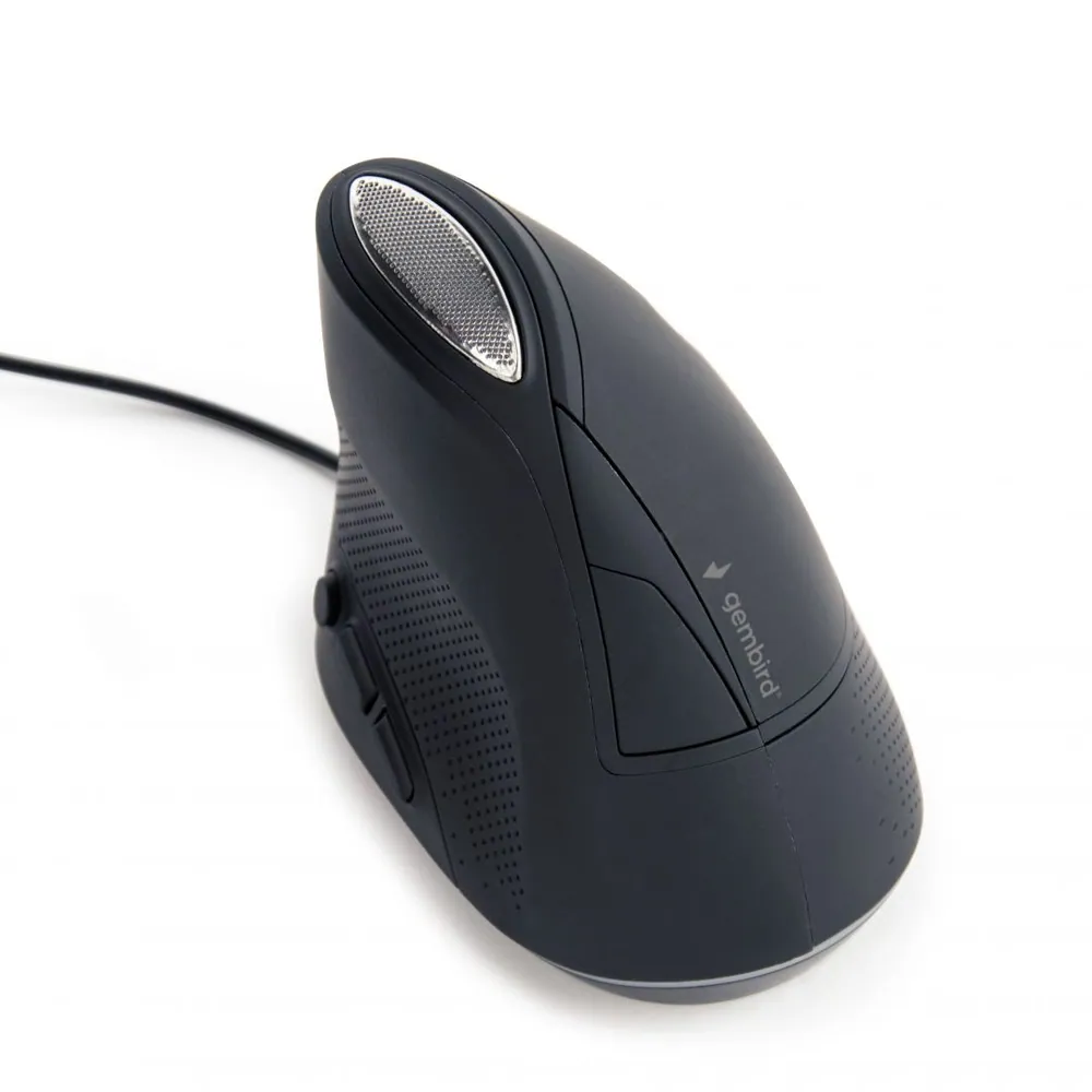 Gembird MUS-ERGO-03 Ergonomic mouse Space Gray – 2. kép