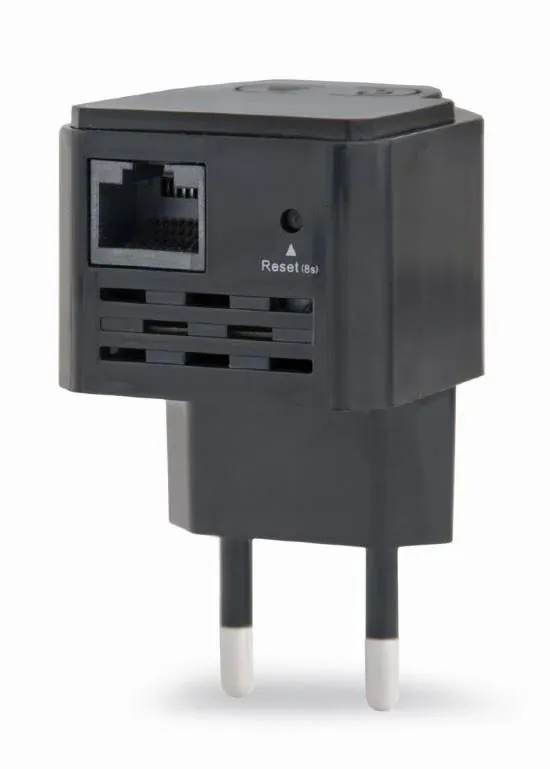Gembird WNP-RP300-03-BK Wi-Fi repeater 300 Mbps Range Extender Black