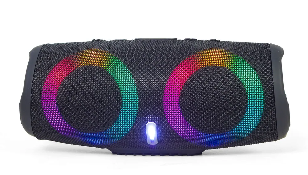 Gembird SPK-BT-LED-02 Bluetooth LED Speaker Black – 2. kép