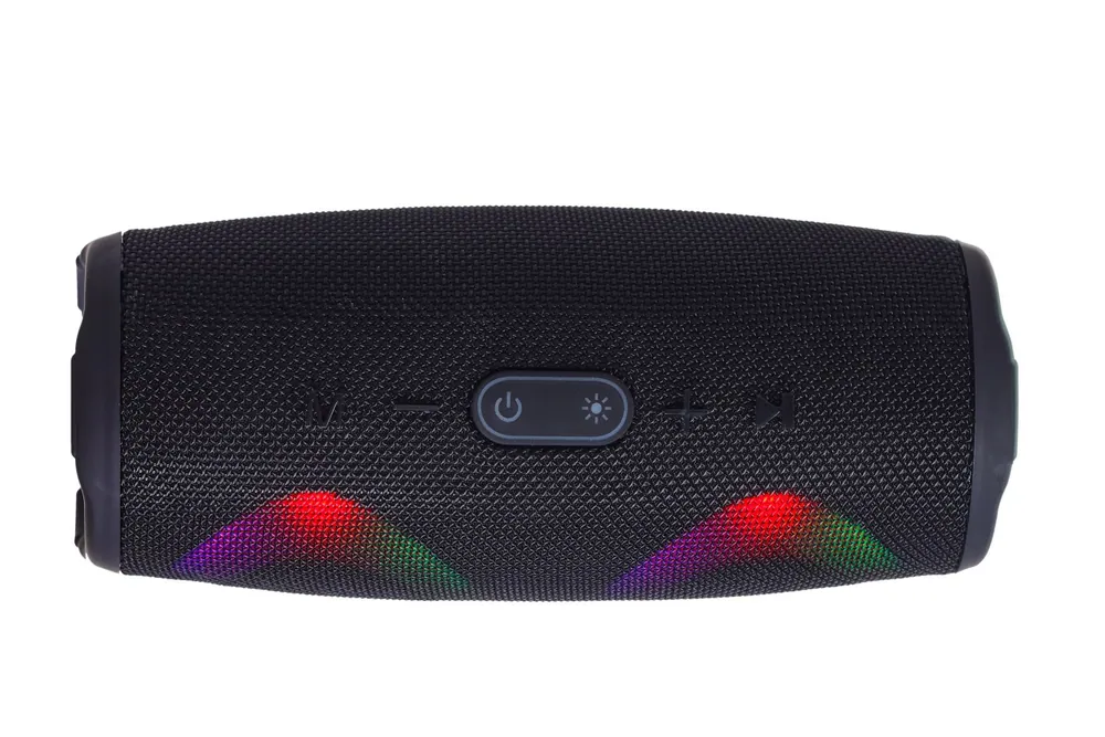 Gembird SPK-BT-LED-02 Bluetooth LED Speaker Black – 3. kép