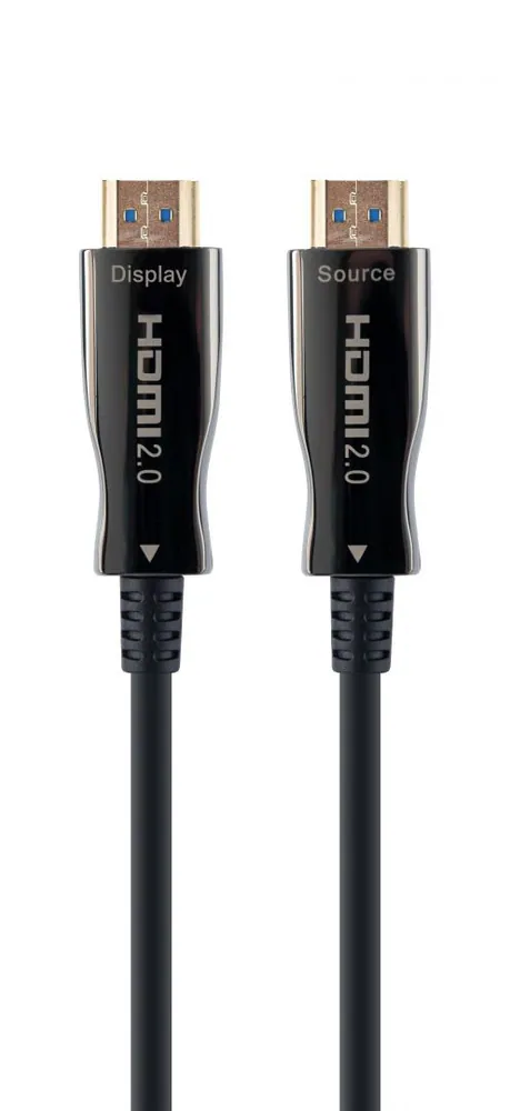 Gembird CCBP-HDMI-AOC-50M-02 Active Optical AOC High speed HDMI cable with Ethernet AOC Premium Series 50m Black