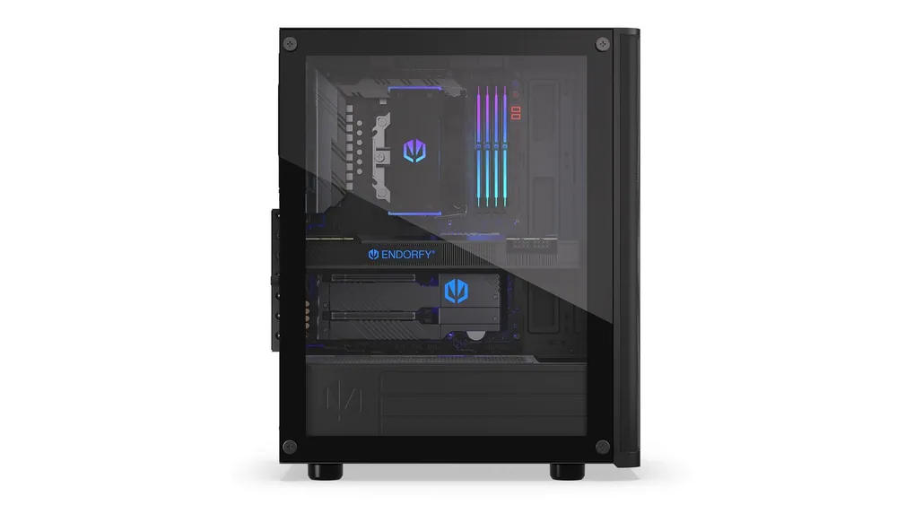 Endorfy Ventum 200 Air Tempered Glass Black – 5. kép