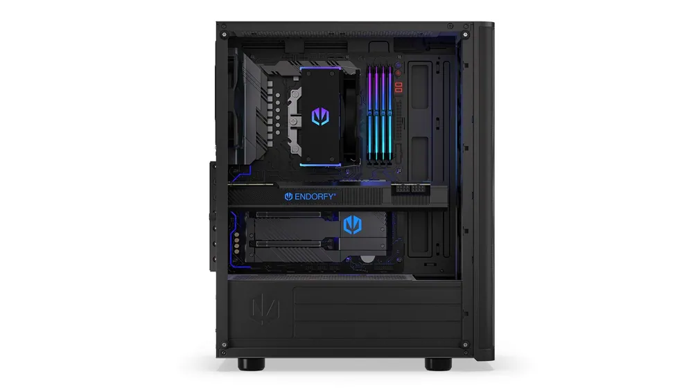Endorfy Ventum 200 Air Tempered Glass Black – 6. kép