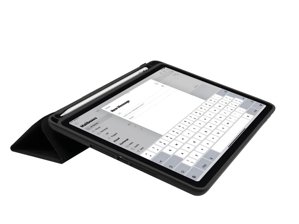 FIXED Padcover+ for Apple iPad 10,9" (2022) Fekete, iPad Kiegészítő – 3. kép