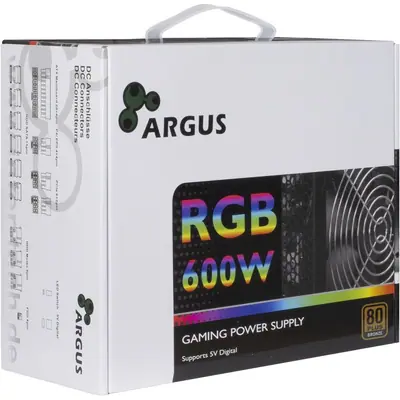 Inter-Tech 600W 80+ Bronze Argus RGB-600 II – 2. kép