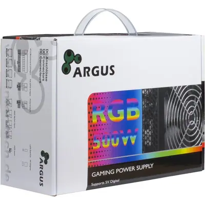 Inter-Tech 500W 80+ Bronze Argus RGB-500 II – 2. kép