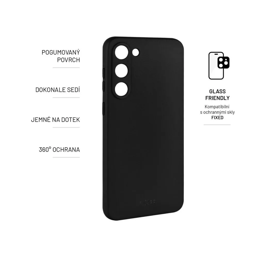 FIXED Story for Samsung Galaxy S23, black – 3. kép