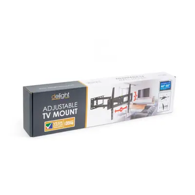 Delight TV Fali tartókonzol 40-80" Black – 2. kép