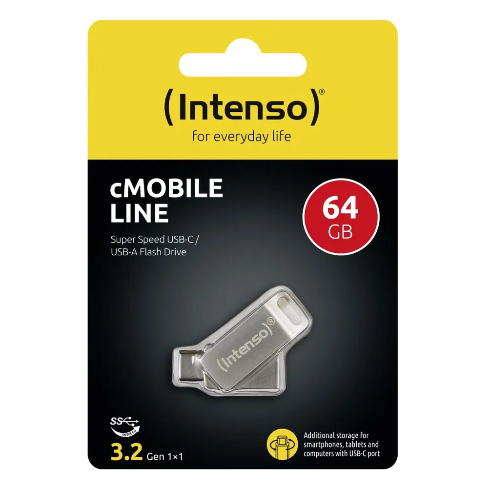 Intenso 64GB cMobile Line USB3.2 Silver – 3. kép