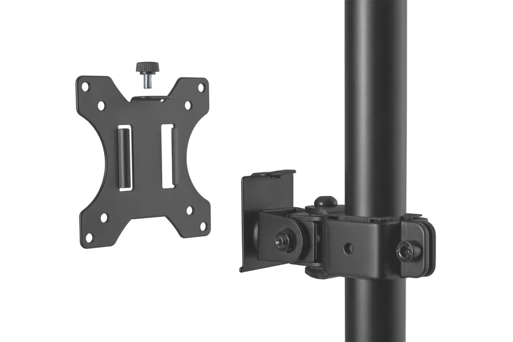 Digitus Universal Dual Monitor Stand 17-32" Black – 5. kép