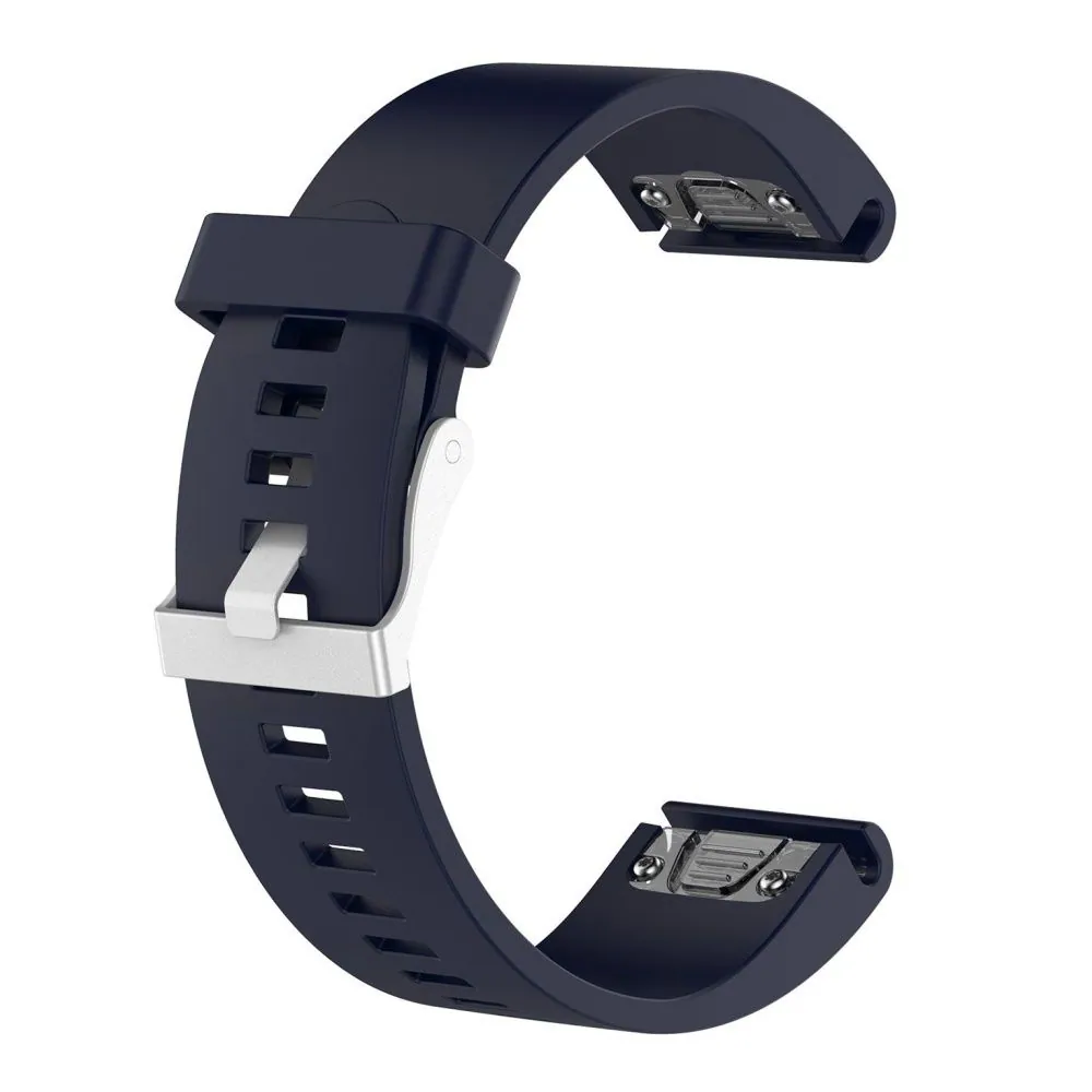 FIXED szilikon szíj Garmin QuickFit okosórához, 20mm, kék – 3. kép