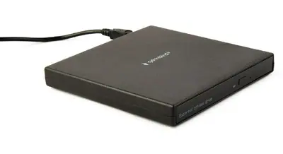 Gembird DVD-USB-04 Slim DVD-Writer Black BOX – 2. kép