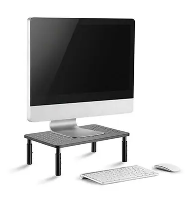 Gembird MS-TABLE-01 Adjustable Rectangle Monitor Stand Black – 2. kép