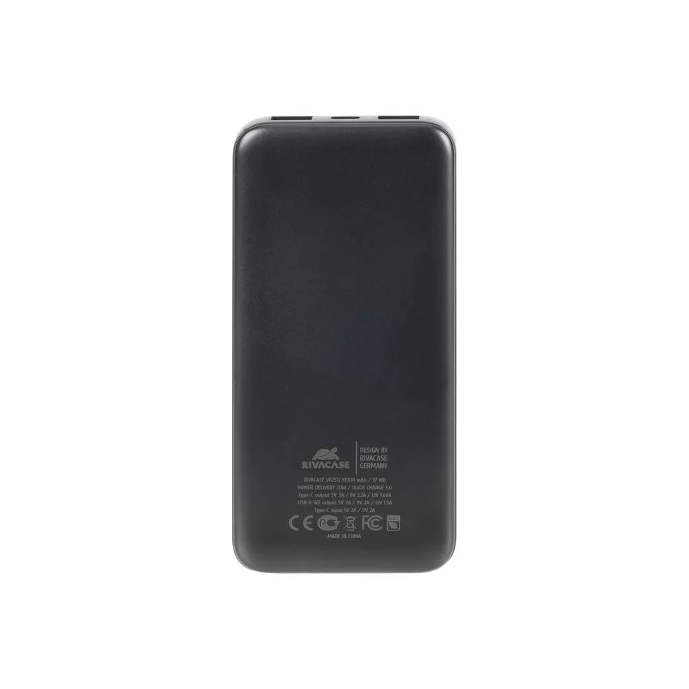 RivaCase RivaPower VA2511 10000mAh PowerBank Black – 3. kép