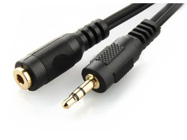 Gembird CCA-421S-5M audio cable JACK 3.5mm M/JACK 3.5mm F 5m Black – 2. kép