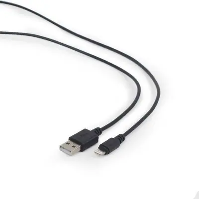 Gembird CC-USB2-AMLM-1M USB data sync and charging 8-pin cable 1m Black – 2. kép