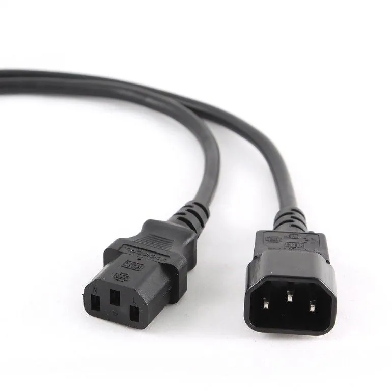 Gembird PC-189 power extension cable 6ft 1,8m Black – 2. kép