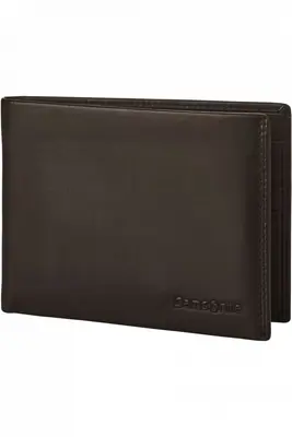 Samsonite Attack 2 Slg Pénztárca Ebony Brown