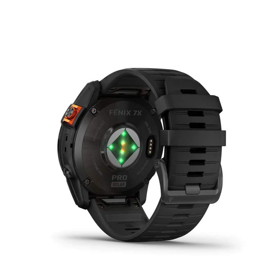 Garmin fenix 7X Pro Solar Edition Slate Grey with Black Band – 6. kép