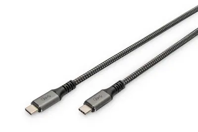 Digitus USB 4.0 Type-C connection cable 3m Black