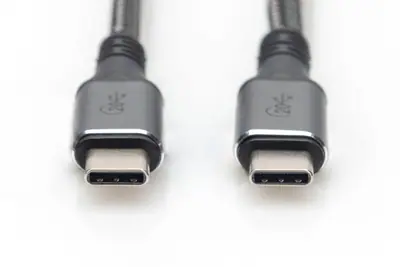 Digitus USB 4.0 Type-C connection cable 3m Black – 2. kép