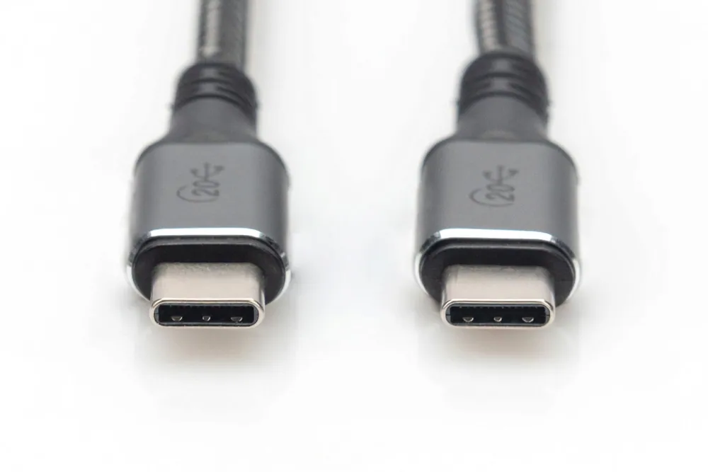 Digitus USB 4.0 Type-C connection cable 3m Black – 2. kép