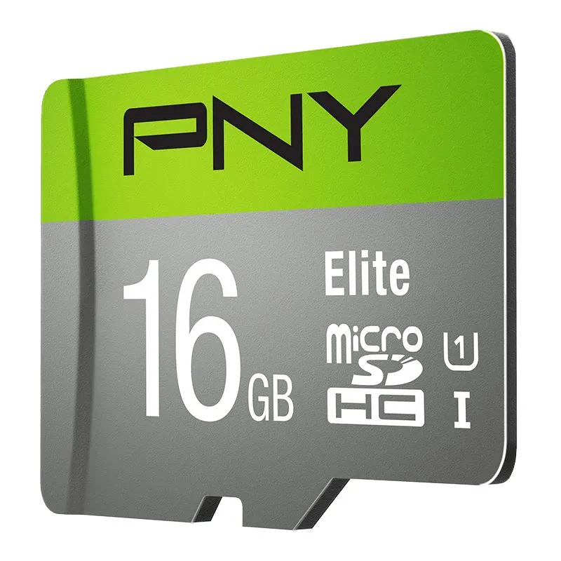 PNY 16GB microSDXC Elite Class 10 UHS-I + adapterrel – 2. kép