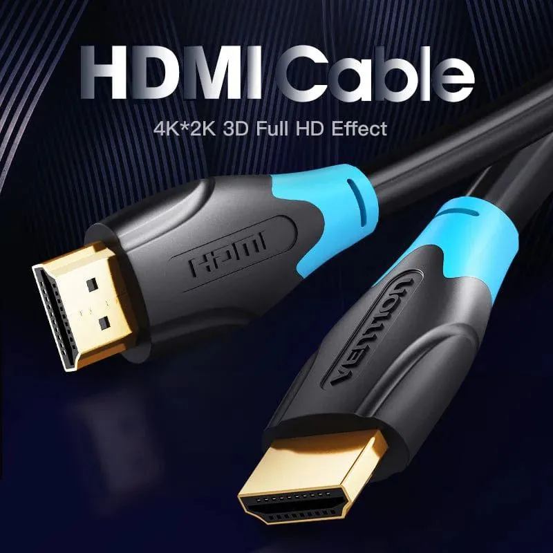 Vention HDMI A male - HDMI A male cable 3m Black – 3. kép