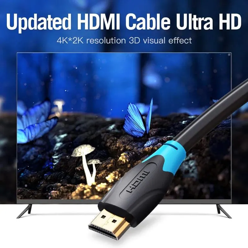 Vention HDMI A male - HDMI A male cable 3m Black – 4. kép