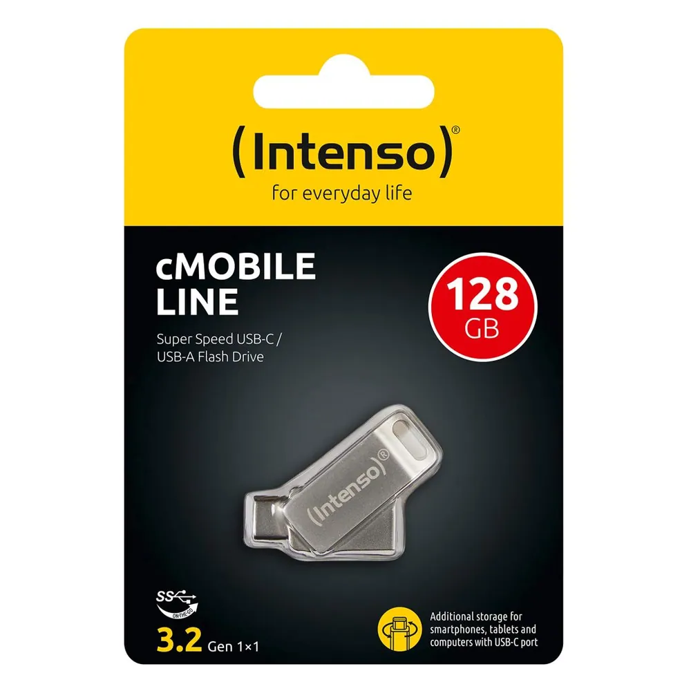 Intenso 128GB cMobile Line USB3.2 Silver – 3. kép