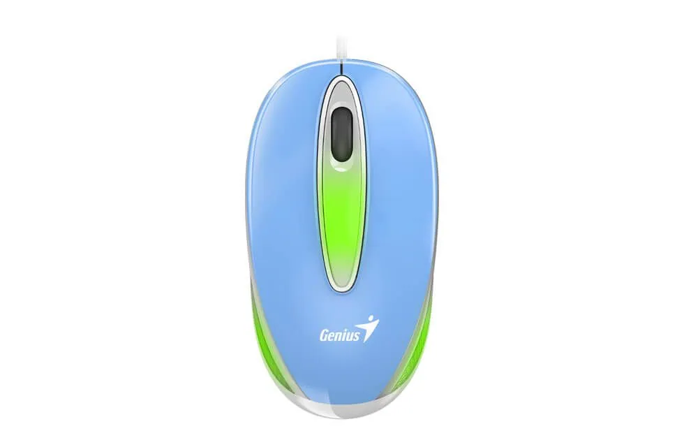 Genius DX-Mini RGB mouse Baby Blue – 2. kép