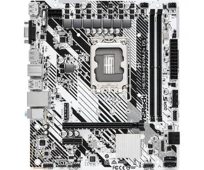 Asrock H610M-HDV/M.2+ D5 desktop alaplap microATX – 2. kép