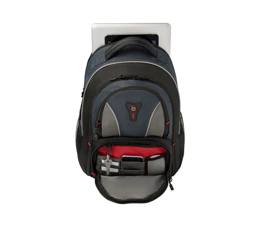Wenger 16'' Triple Protect Laptop Backpack Blue – 2. kép