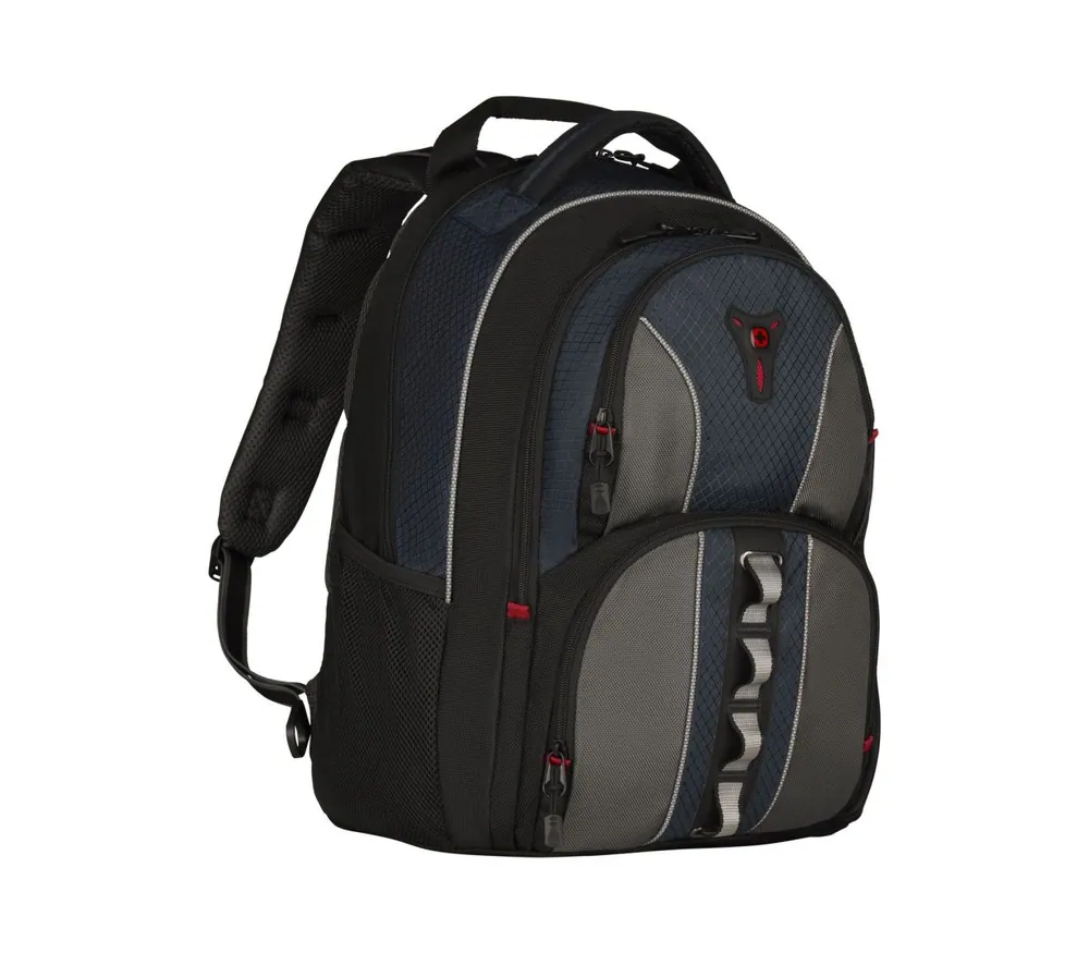 Wenger 16'' Triple Protect Laptop Backpack Blue – 4. kép