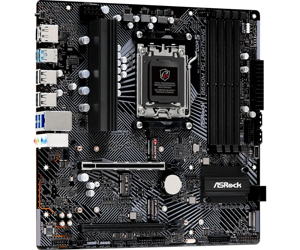 ASRock B650M PG LIGHTNING – 4. kép