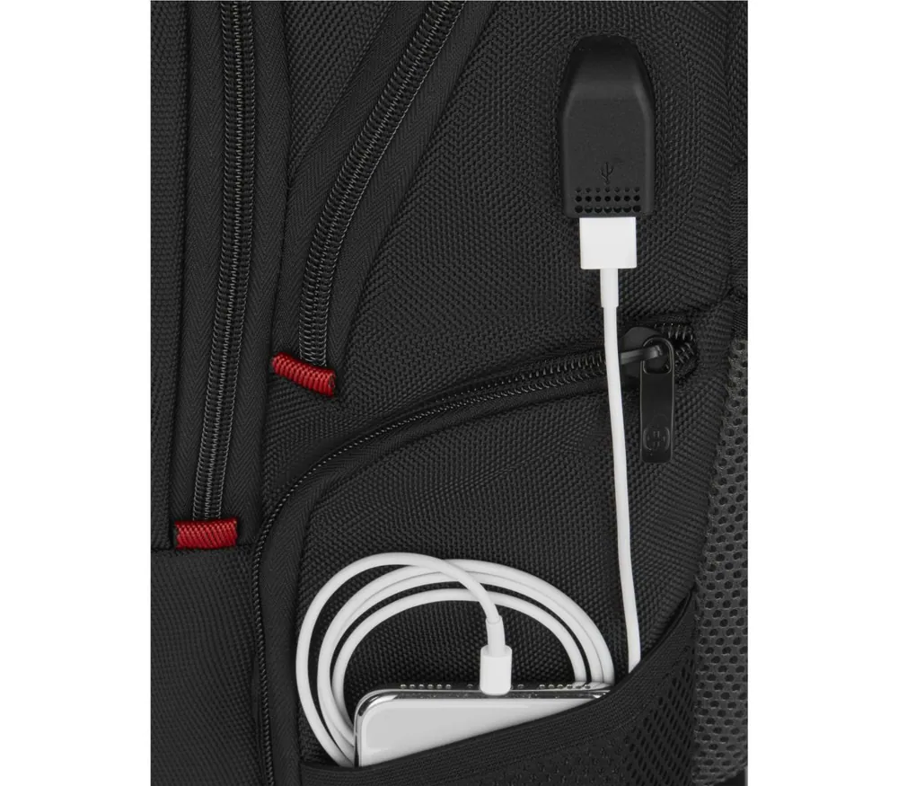 Wenger Pegasus Deluxe Laptop Backpack with Tablet Pocket 16" Black – 3. kép