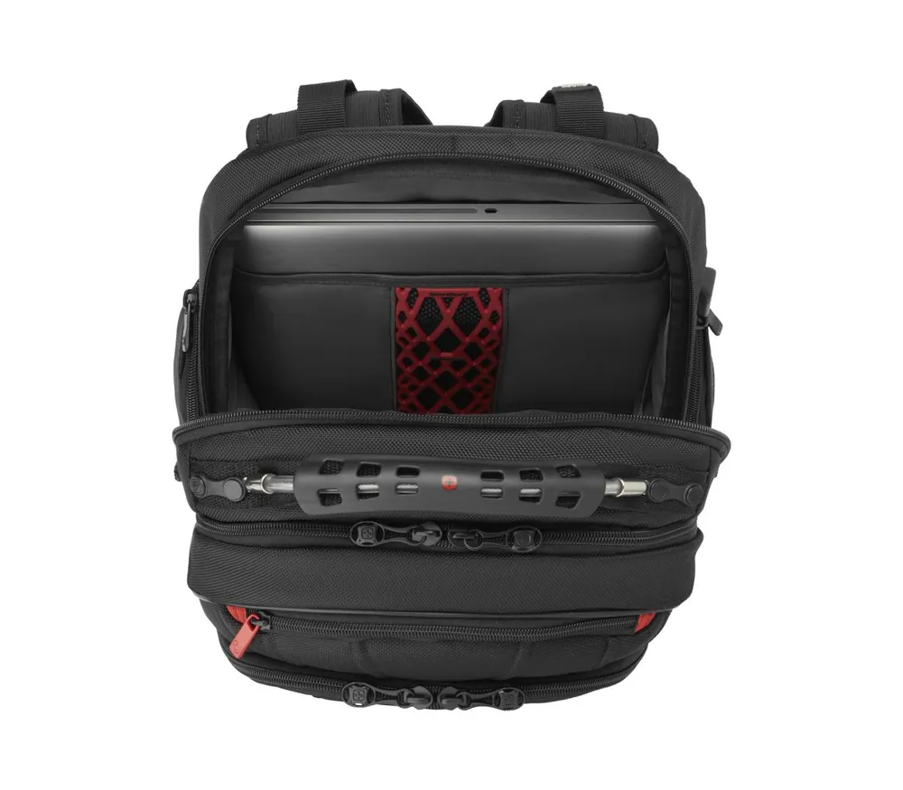 Wenger Pegasus Deluxe Laptop Backpack with Tablet Pocket 16" Black – 6. kép