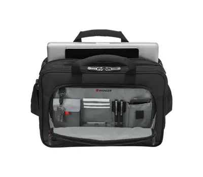 Wenger Prospectus Laptop Briefcase with Tablet Pocket 16" Black – 2. kép