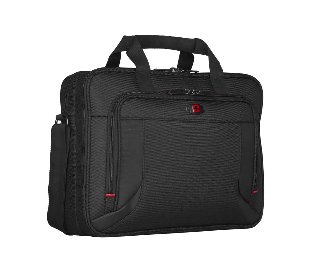 Wenger Prospectus Laptop Briefcase with Tablet Pocket 16" Black – 4. kép
