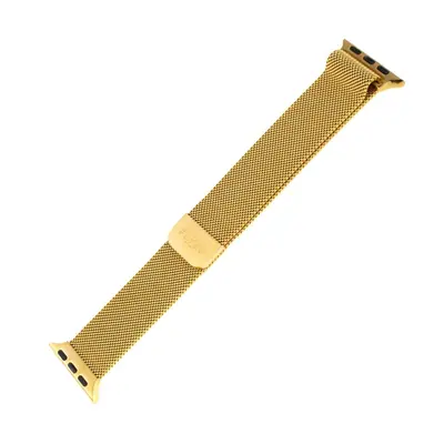 FIXED Mesh Strap for Apple Watch 38/40/41mm, gold – 2. kép