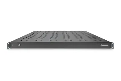 Digitus 1U fixed shelf for 1000mm depth racks 44x482x700mm adjust. 700-900mm depth Black – 2. kép