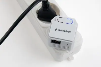 Gembird WNP-RP300-03 Wi-Fi repeater 300 Mbps Range Extender White – 2. kép
