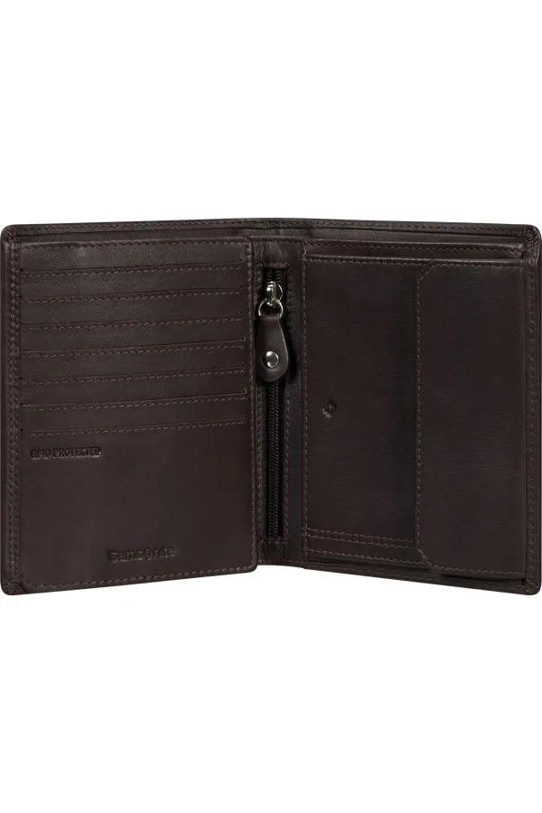 Samsonite Attack 2 Slg Pénztárca Ebony Brown – 2. kép