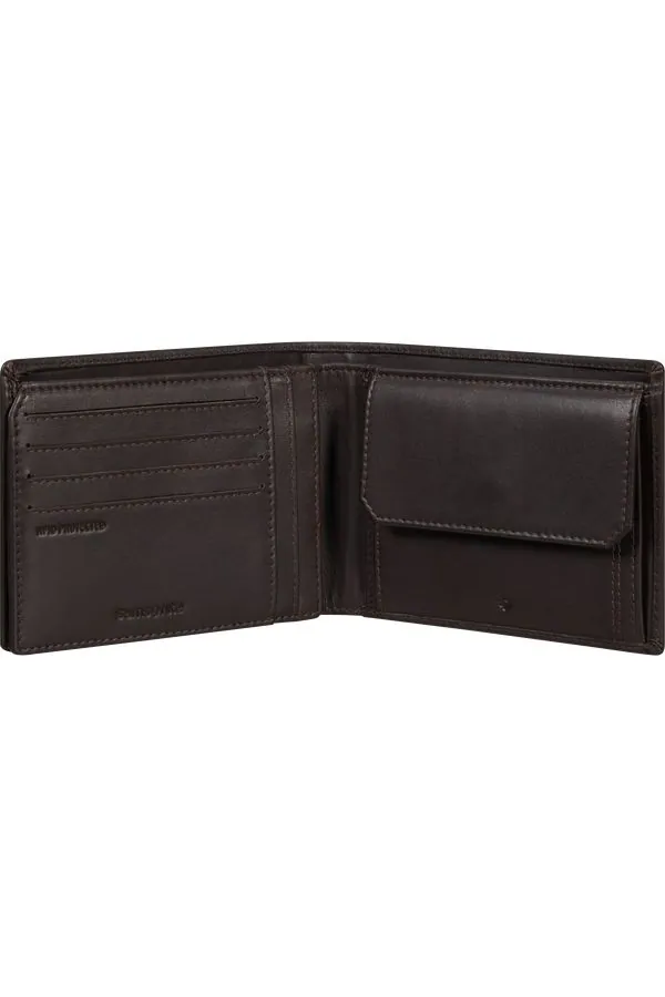 Samsonite Attack 2 Slg Pénztárca Ebony Brown – 2. kép